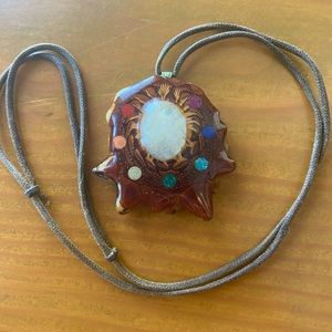Third Eye Pinecone Necklace